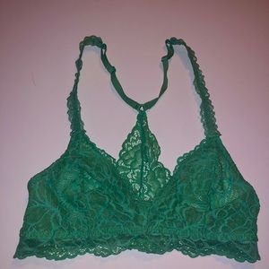 Green bralette